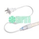 Conector Manguera Led 5050 Smd Plana Exterior Enchufe Pin H Tapon 