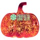 Calabazas Naranja Pilas Luces Halloween Baterias Decoracion Otoño Evento