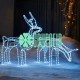 Manguera 100 Mts 2 Hilos Blanco Luces Led Luz Fija Tivoli Exterior Redonda