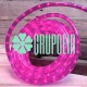 Manguera Led Rosa 10 Metros Color Exterior Navidad Magica Parpadeante