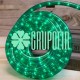 Manguera Led Verde 10 Metros Color Exterior Navidad Magica Parpadeante
