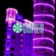 Manguera 100 Mts 2 Hilos Rosa Luces Led Luz Fija Tivoli Exterior Redonda