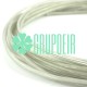 Cable 2x18 Redondo Transparente Liso Pvc Lamparas Candelabros Candiles 