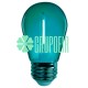 Foco 1w Led Celeste Decorativo Decoracion Evento Filamento Retro S14 E27
