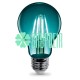 Foco Led Celeste 4W A19 E27 E26 Decoracion Fiesta Evento Filamento Retro