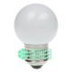 Foco 1W P45 Led Blanco G45 Colores Miniglobo Plastico Rosca E26 E27