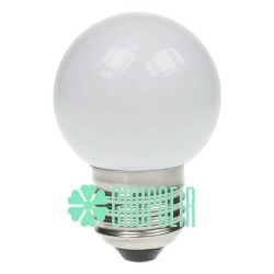 Foco 1W P45 Led Blanco G45 Colores Miniglobo Plastico Rosca E26 E27