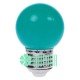 Foco 1W P45 Led Celeste G45 Colores Miniglobo Plastico Rosca E26 E27