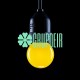 Foco 1W P45 Led Amarillo G45 Colores Miniglobo Plastico Rosca E26 E27