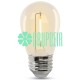 Foco Exterior Led Inastillable Irrompible Plastico Calido Vintage S14 1W E27