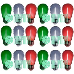 Focos Led Tricolor S14 120 Pzas