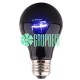 Foco Luz Negra Incandescente Calor Noche Reptiles Anfibios Acuario A60 75W