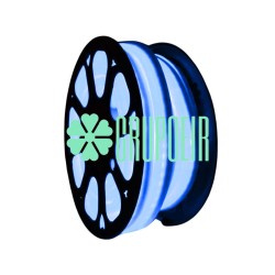Manguera Neón Azul Marino 25 Metros Flexible Exterior Luces Led 2835