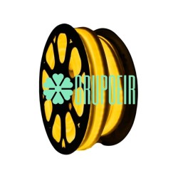 Manguera Neón Ámbar Amarillo 25 Metros Flexible Exterior Luces Led 2835