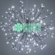 Estrella Luces Led 80 Cms Blanco Erizo Decoracion Navideña Colgante