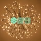 Estrella Luces Led 80 Cms Calido Erizo Decoracion Navideña Colgante