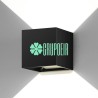 Cubo Negro Blanco 10W