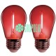 Focos Led S14 Rojo