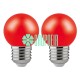 Focos P45 Rojo 30 Pzas