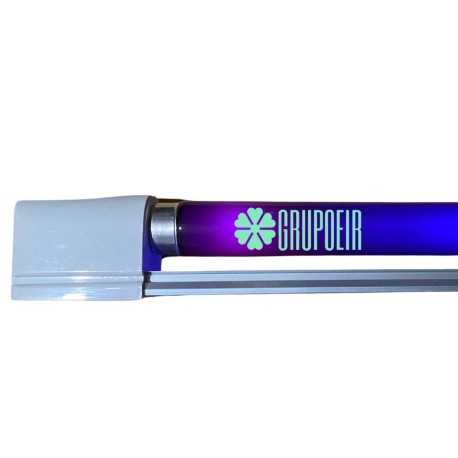 Lámpara Luz Negra Con Filtro Uva Ultravioleta F20T8BLB 20W Luminaria Regleta