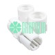 Conector Cople 3 Hilos Empalme Union Para Manguera Led Redonda Luminosa