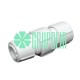 Conector Cople 3 Hilos Empalme Union Para Manguera Led Redonda Luminosa