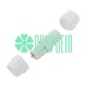 Conector Cople 2 Hilos Pines Vias Para Manguera Led Luminosa Empalme Union