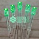 Luces Led Pilas AA Verde 3 Mts Baterias Series Fiestas Patrias Navidad