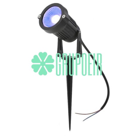 Estaca Led 15W Morado