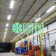 Lampara A Prueba De Vapor 18W Led 2X9W 120 Cms Aeropuerto Nave Industrial