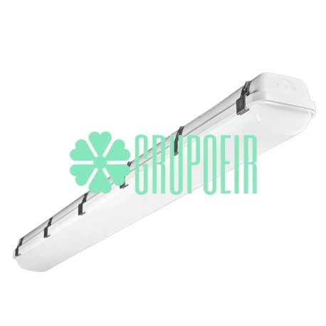 Lampara A Prueba De Vapor 36W Led 2X18W 120 Cms Estacionamiento Bodega Almacen