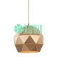 Lampara Geometric Globe Dorado