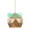Lampara Geometric Globe Dorado