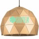 Lampara Geometric Dome Dorado