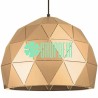 Lampara Geometric Dome Dorado