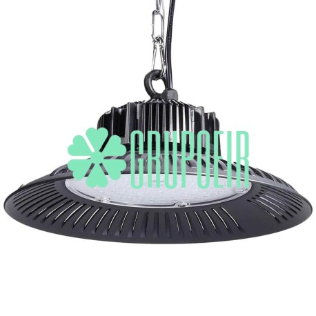 Campana Led 200W Techo Alto Colgante Bodega Almacen Nave Industrial 