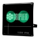 Reflector Cob 100W Led Verde Exterior Luz Fachada Jardin Hotel Monumento