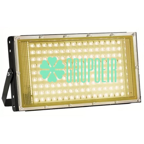 Reflector 2835 Led 150W Calido Jardin Estacionamiento Entrada Luz Calida
