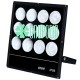 Reflector Led Cob 600W Blanco Exterior Hotel Jardin Parque Fachada Edificio