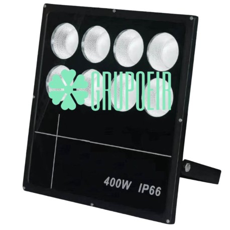 Reflector Led Cob 400W Blanco Exterior Campo Deportivo Estadio Torres De Luz