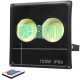 Reflector Cob 100W Rgb Led Exterior Fachadas Palmeras Arboles Avenidas