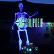 Reflector Luz Negra 60W Led Ultravioleta Uva Halloween Dia De Muertos Ofrenda