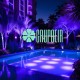 Reflector Luz Negra Led 150W Ultravioleta Uva Hotel Restaurante Bar Show Dj