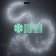 Cascada 1.6 Mts Hadas Blanco Racimo Luces Led Alambre Navidad Evento