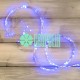 Cascada 2.5 Mts Hadas Azul Luces Led Navideñas Exterior Racimo Alambre