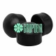 Tapon Esferico 1" Pulgada Interior Negro Regaton Redondo Sillas Tiffany