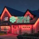 Cascada 6 Mts Led Rojo 300 Luces Fiestas Patrias Navidad Alumbrado Festivo