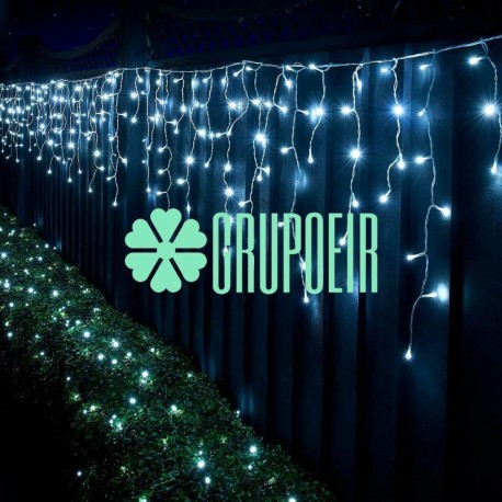 Cascada Led 20 Mts Blanco Recepcion Sala Hoteles Restaurantes Agencias