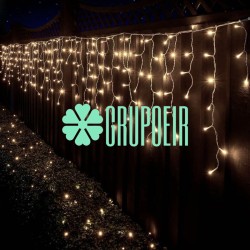 Cascada Led 20 Mts Calido Recepcion Sala Hoteles Restaurantes Agencias