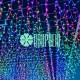 Cascada Led 24 Mts Multicolor 1200 Luces Led Navideñas Exteriores Fachadas